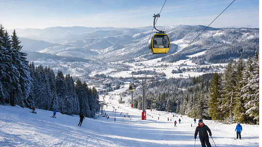 Kam na lyže v jižním Polsku