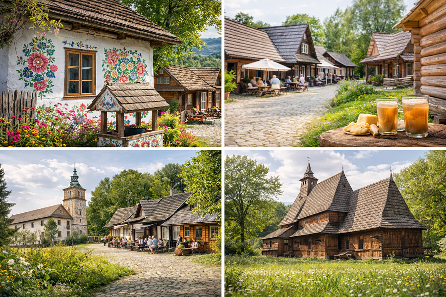 Vesničky v jižním Polsku, které stojí za návštěvu