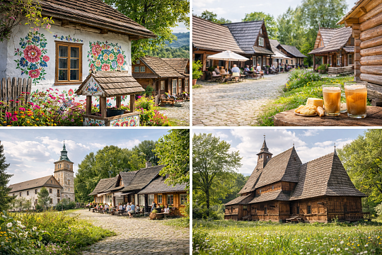 Vesničky v jižním Polsku, které stojí za návštěvu